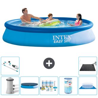 Intex Piscina Easy Set Redonda - 366x76 Cm - 8-piezas S41045
