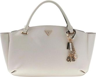 Guess Gilda Crossbody Tas - Dames - Handtassen - Wit - ONE Size - Leer - Tassen