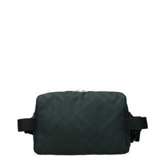 Burberry Herens Broeken en tassen Groen/Nylon rits