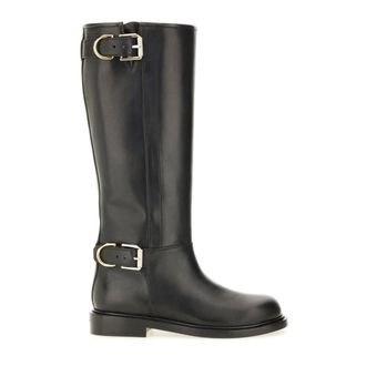 Givenchy Voyou Flat Boots - Shoes - Mujer - Negro - 36 EU