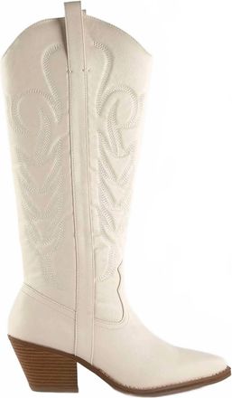 Matisse Footwear Womens Dixie Tall Western Boots In White