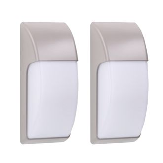 Forlight Area - Aplique De Pared Exterior Para Bombilla E27. Aplique Exterior De Pared O Techo Para Jard&iacute;n Y Terraza. L&aacute;mpara De Pared Impermeable Ip65. Color 