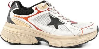 Golden Goose Lightstar Mesh Upper Leather Toe Tpu Star