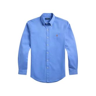 Ralph Lauren Heren, Overhemden, Blauw, Maat: S