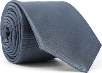 Giorgio Armani Light Blue Silk Tie-Uomo