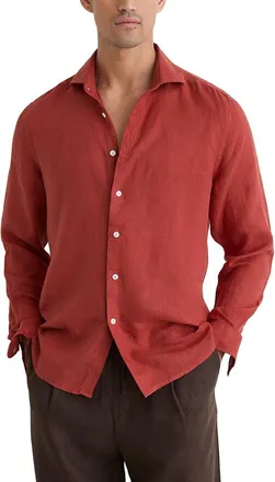 Reiss Ruban Linen Shirt Linen Casual Shirt