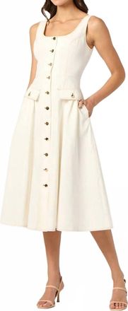 Shoshanna Belle Dress In Ivory