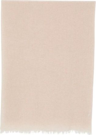 D'Aniello Lissen Stole - Dames - Zijden sjaals - Beige - ONE Size - Pailletten - Accessoires