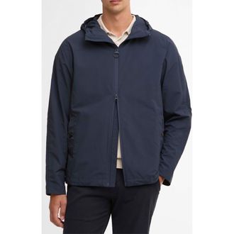 Barbour Modern Rokig Water Repellent Jacket in Navy at Nordstrom, Size X-Large