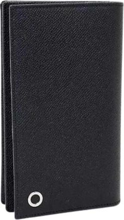 Bulgari Pre-owned Wallets, female, Black, Size: ONE SIZE Pre-owned Leather Wallet