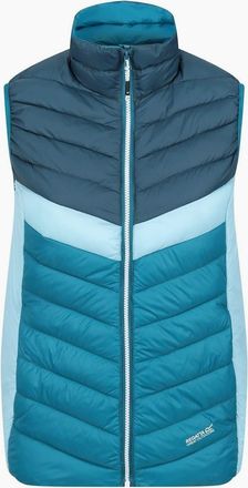 Regatta Womens Harrock Color Block Gilet - Blue - Size: 10
