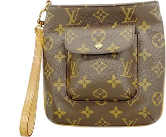Louis Vuitton Brown Pouch (Pre-Owned)