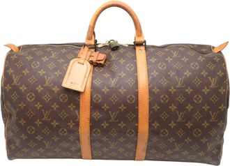 Louis Vuitton Brown Monogram Boston Bag (Pre-Owned)