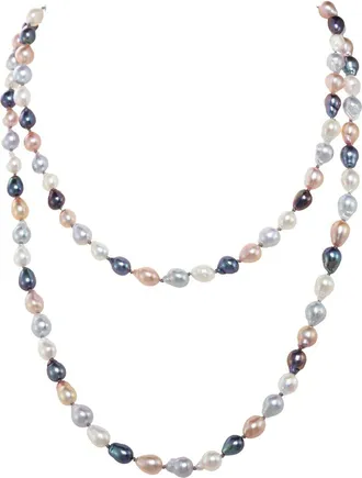 Margo Morrison Silver Pearl Necklace