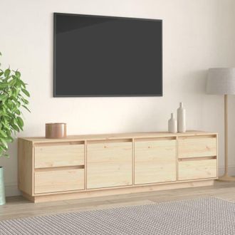vidaXL Vidaxl - Mobile Porta tv 176x37x47,5 cm in Legno Massello di Pino