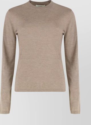 Max Mara cashmere knit top seamless design