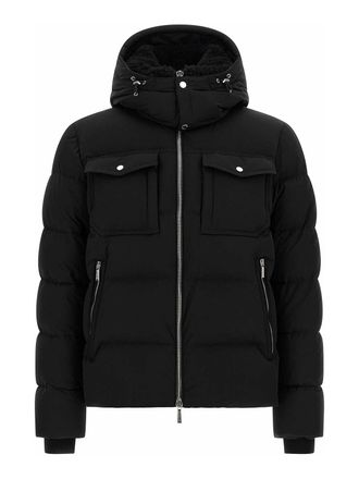 Moorer alarick bomber jacket - acqua line
