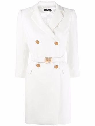 Elisabetta Franchi Abito doppiopetto - Bianco