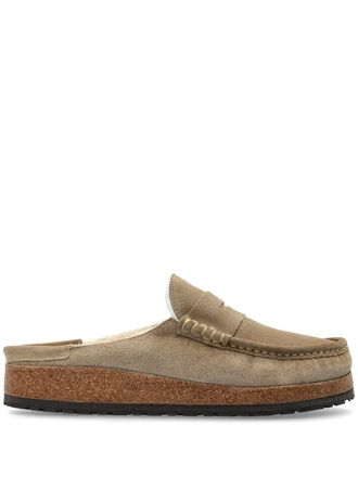 Birkenstock Naples su&egrave;de loafers - Beige