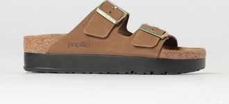 Birkenstock Sandalo Arizona PAP Flex Platform in pelle oliata