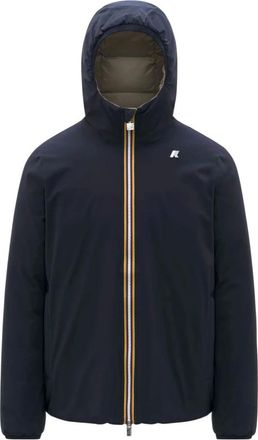K-Way Light Jackets, male, Blue, XL, Reversible Jack Jacket