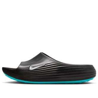 Nike ReactX Rejuven8 Slides Black Gamma Blue HV4479-003