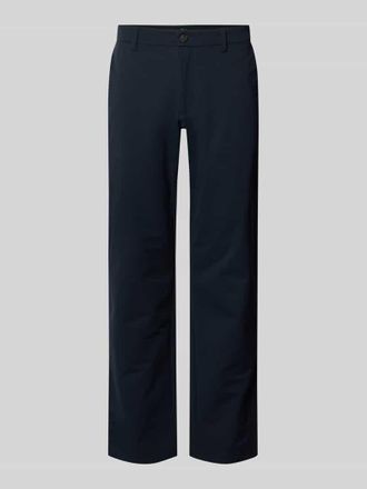 Mc Neal Slim Fit Hose mit Ges&auml;&szlig;taschen in Marine, Gr&ouml;&szlig;e XXL