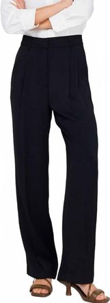 Current Air Signature Wide-Leg Trousers In Black