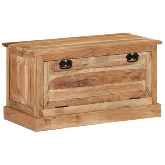 vidaXL Banco Zapatero Madera De Acacia Maciza 85x40x45 Cm Vidaxl