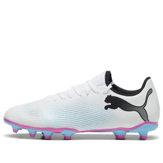 Puma Future 7 Play FG/AG White Black Pink 107723-01