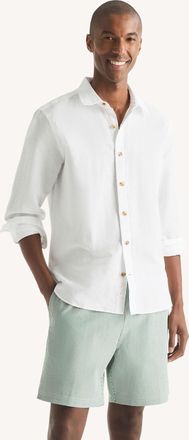 Nautica Mens Linen Shirt