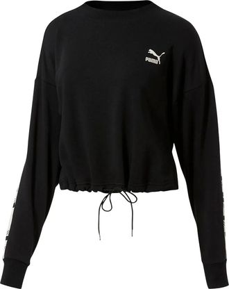 Puma Revolt sweater met ronde hals - Zwart