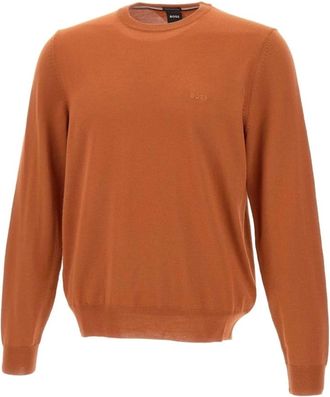 HUGO BOSS Uomo, Maglie, Marrone, M, new