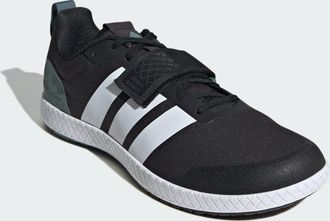 adidas adidas Performance Unisex The Total Weightlifting Shoes - Black/Dark Grey - Size UK 12.5