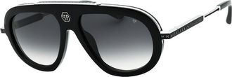 Philipp Plein Unisex Spp151v 57Mm Sunglasses