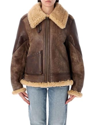Ralph Lauren Shearling Aviator Jacket