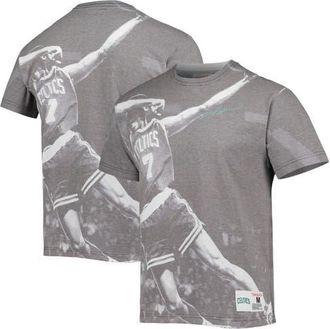 Mitchell & Ness Mens Mitchell & Ness Dee Brown Heather Gray Boston Celtics Above The Rim T-Shirt at Nordstrom, Size Small