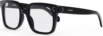 Celine Cl 50114I Vierkant Optisch Montuur - unisex - Brillen - Zwart - ONE Size - Accessoires
