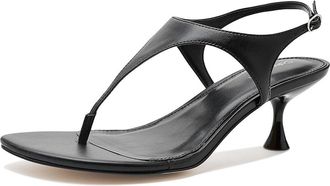 Calvin Klein Portia Womens Sling Back Shoes Black : 9.5 M, Leather