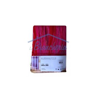 Trade Shop Trade Shop - Cortina Divisoria Decorativa Para Interiores De 140 X 290 Cm Con Hilos Sombreados - Fuchsia