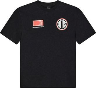 Deus Holeshot Team T-shirt - Heren - T-shirts - Zwart - S - Katoen - Tops