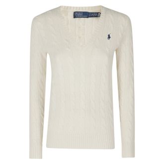 Polo Ralph Lauren Kimberly Sweater - - Knitwear - Donna - Beige - L