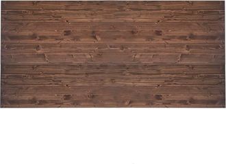 NATYAL Cabecero de cama de madera maciza en tonos oscuros 140x75cm