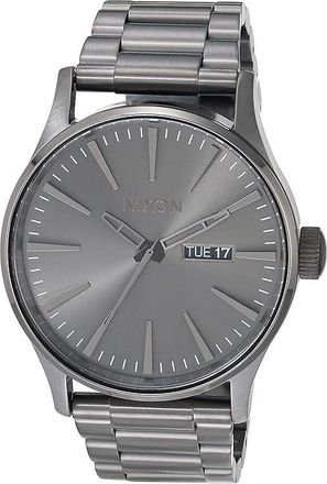 Nixon Sentry SS Mens Watches All Gunmetal, Stainless Steel/Gunmetal Tone