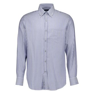 Paul & Shark Blauw Overhemd Lange Mouw 15313191r - Heren - Casual Overhemden - Blauw - 5XL - Overhemden