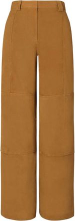 Tory Burch Pantaloni con inserti - Marrone