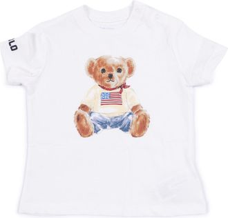 Polo Ralph Lauren Bear Tee Knit Shirts T Shirt