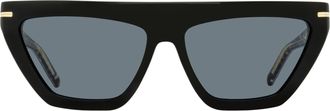 HUGO BOSS Cat-Eye Sunglasses - Black