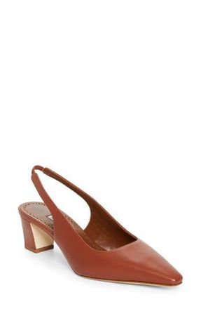 Manolo Blahnik Teutamospla Slingback Pump in Brown 2107 at Nordstrom Rack, Size 9.5Us / 39.5Eu