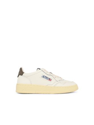 Autry Medalist Low witte leren sneakers